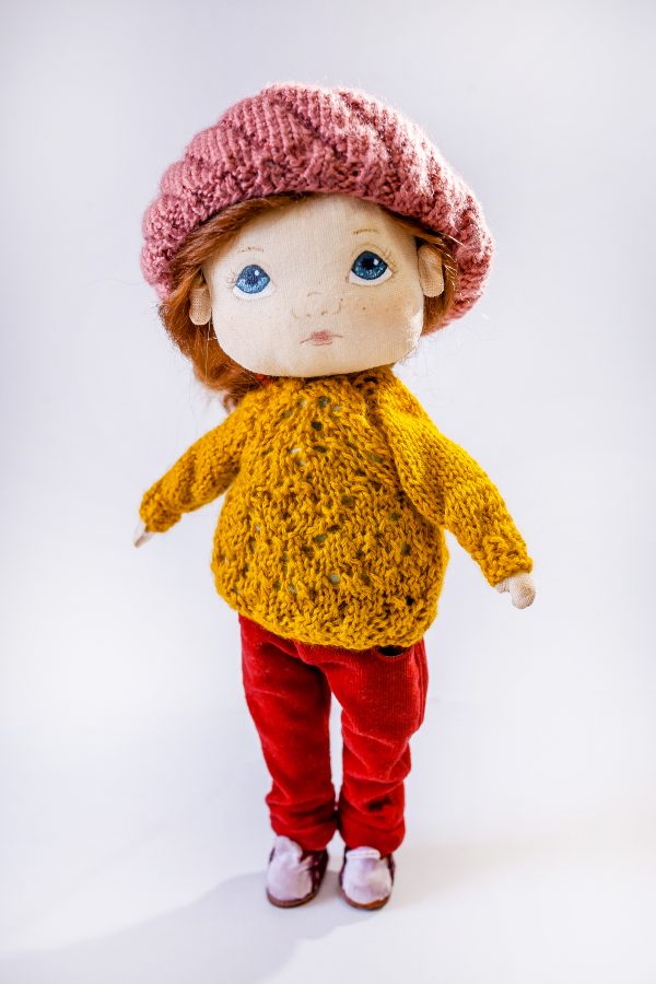 Rag textile doll - Image 7