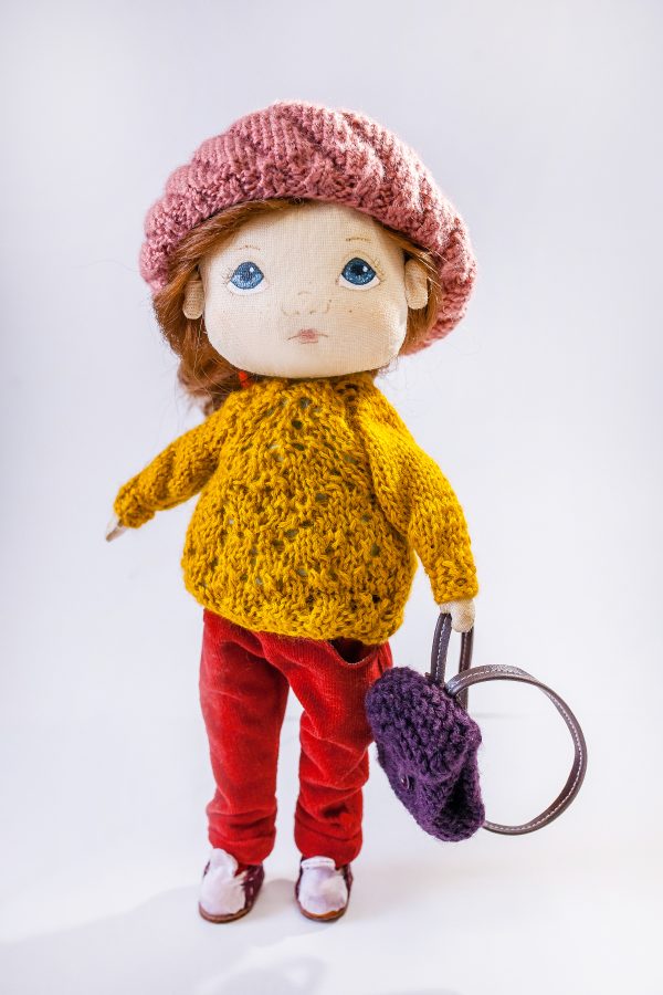 Rag textile doll - Image 5