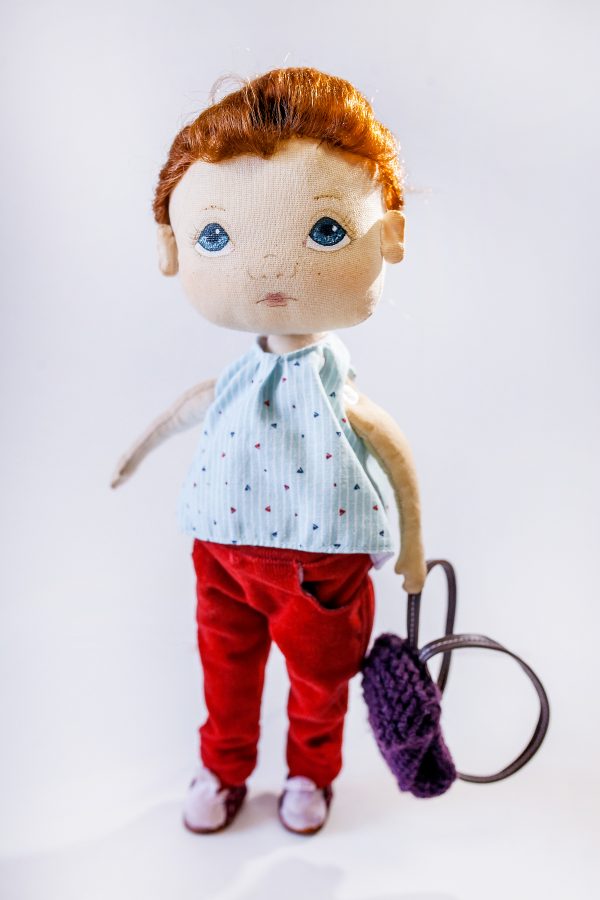 Rag textile doll - Image 4